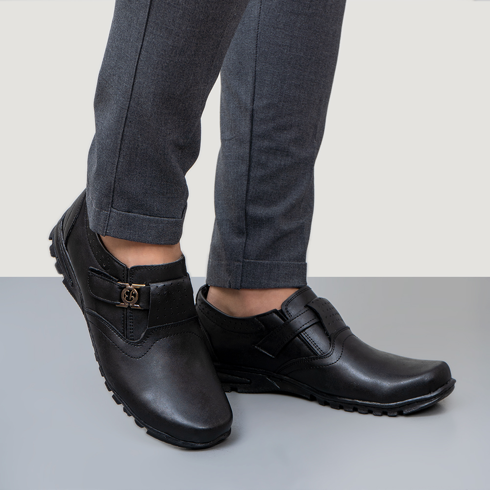 کفش مردانه مشکی مدل RAGA